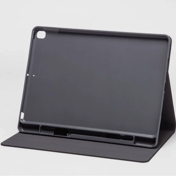Apple 10.2” iPad & 10.5” iPad Air Black tablet case - stylus holder heyday NIB - Picture 3 of 5